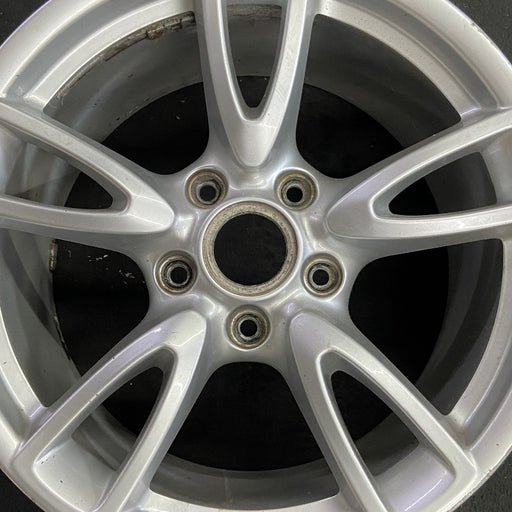 18" PORSCHE 911 09-11 18x10.5 rear Original OEM Wheel Rim - Angle View