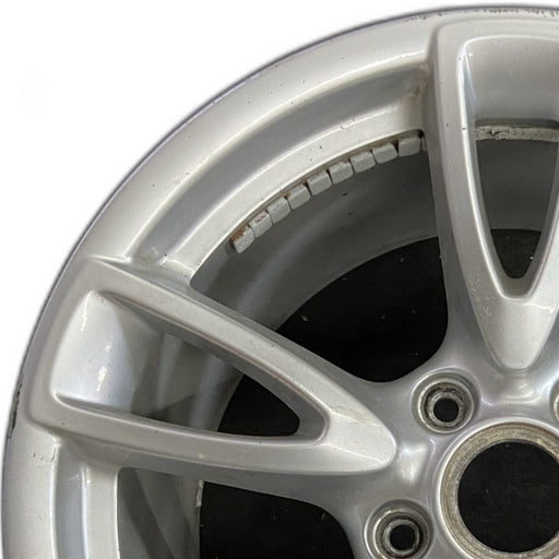 18" PORSCHE 911 09-11 18x10.5 rear Original OEM Wheel Rim - Angle View