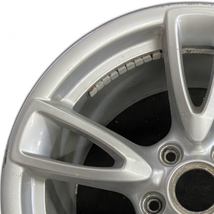 18" PORSCHE 911 09-11 18x10.5 rear Original OEM Wheel Rim - Angle View