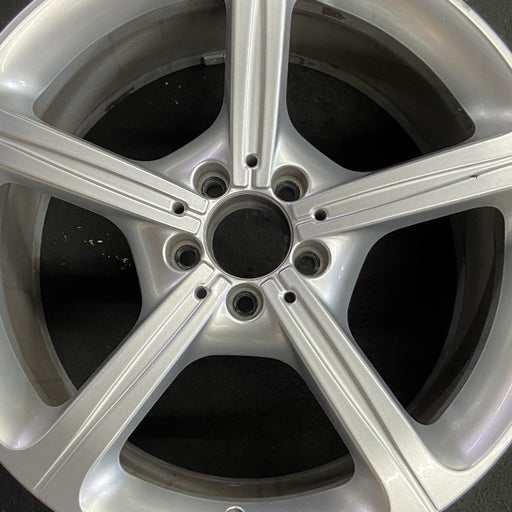 19" MERCEDES CLS-CLASS 19-21 257 Type CLS450 19x9 5 spoke Original OEM Wheel Rim - Angle View
