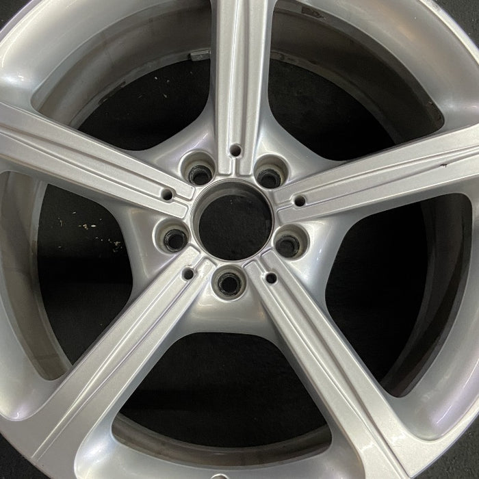 19" MERCEDES CLS-CLASS 19-21 257 Type CLS450 19x9 5 spoke Original OEM Wheel Rim - Angle View