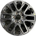 20" SEQUOIA 23-26 20x8, open spoke , matte black Original OEM Wheel Rim - Front View