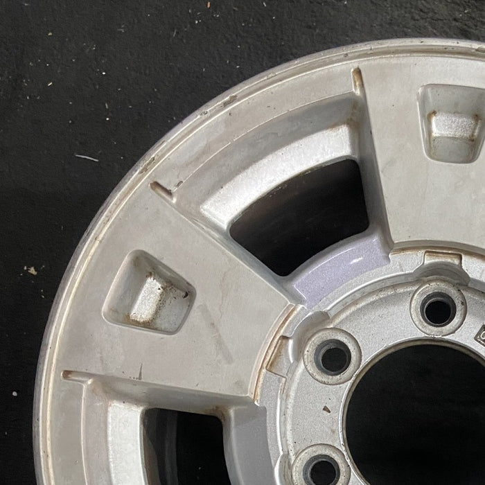 15" CANYON 04-05 15x7 opt N90 5 spoke opt N90 Original OEM Wheel Rim - Side Profile