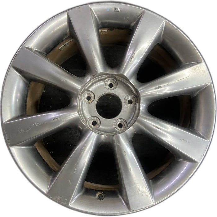 18" INFINITI EX35 11-12 18x8 alloy 8 spoke Original OEM Wheel Rim - Front View