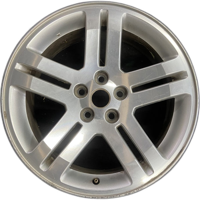 18" CHARGER 06 18x7.5 10 spoke 5 pairs polished w/o black accent Original OEM - Front View