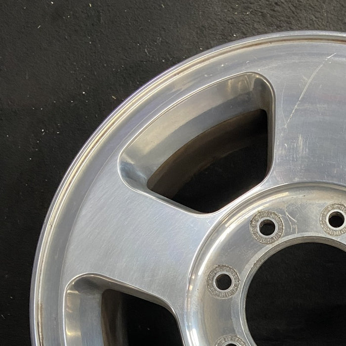 17" FORD F250SD PICKUP 05-07 17x7.5 SRW 5 spoke aluminum polished Original OEM Wheel Rim