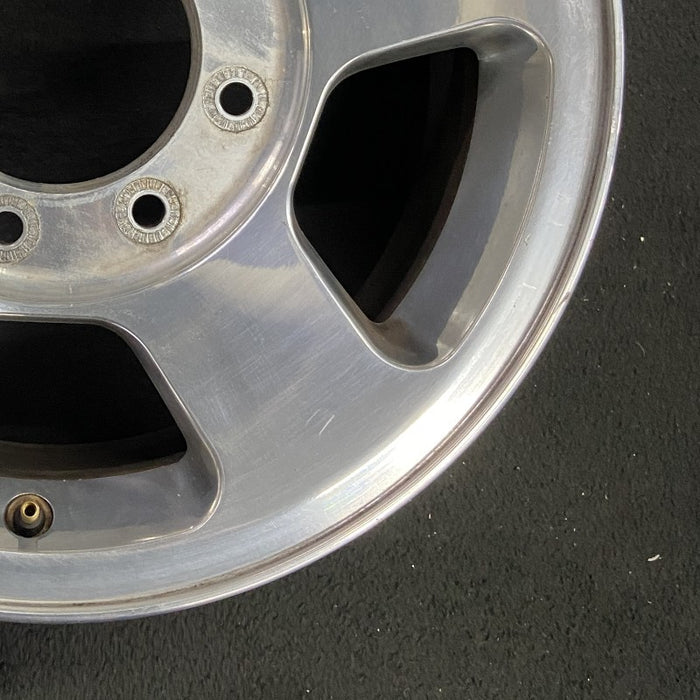 17" FORD F250SD PICKUP 05-07 17x7.5 SRW 5 spoke aluminum polished Original OEM Wheel Rim