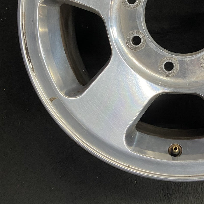 17" FORD F250SD PICKUP 05-07 17x7.5 SRW 5 spoke aluminum polished Original OEM Wheel Rim