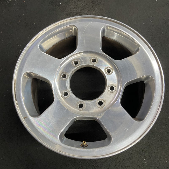 17" FORD F250SD PICKUP 05-07 17x7.5 SRW 5 spoke aluminum polished Original OEM Wheel Rim