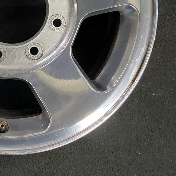 17" FORD F250SD PICKUP 05-07 17x7.5 SRW 5 spoke aluminum polished Original OEM Wheel Rim