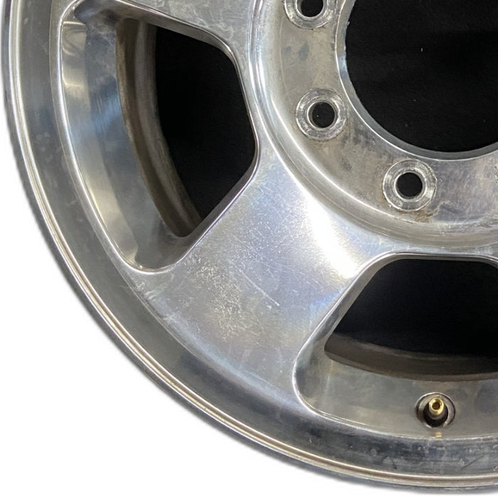 17" FORD F250SD PICKUP 05-07 17x7.5 SRW 5 spoke aluminum polished Original OEM Wheel Rim