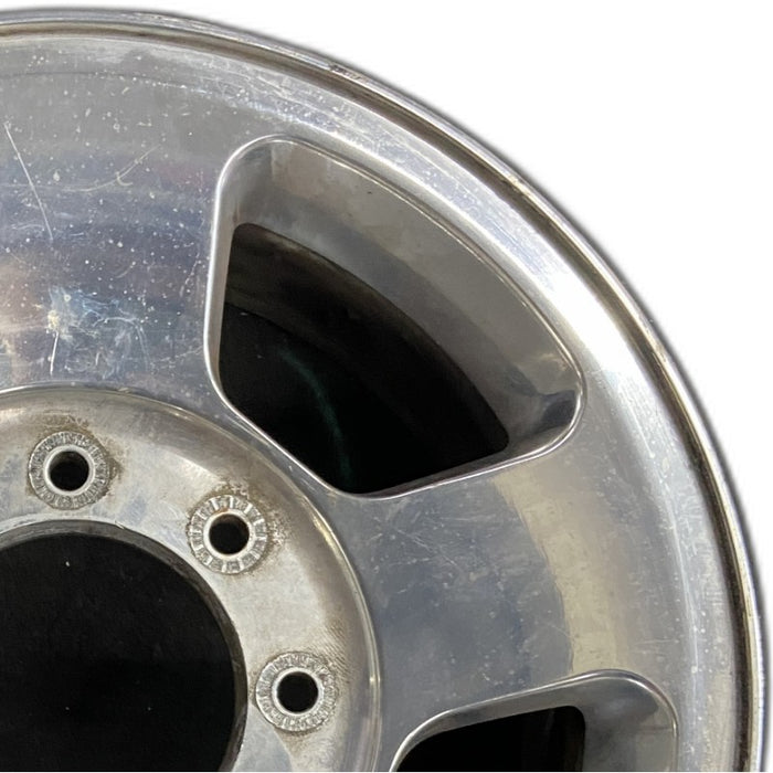 17" FORD F250SD PICKUP 05-07 17x7.5 SRW 5 spoke aluminum polished Original OEM Wheel Rim