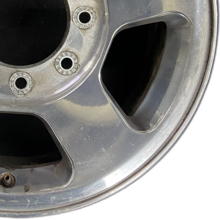 17" FORD F250SD PICKUP 05-07 17x7.5 SRW 5 spoke aluminum polished Original OEM Wheel Rim