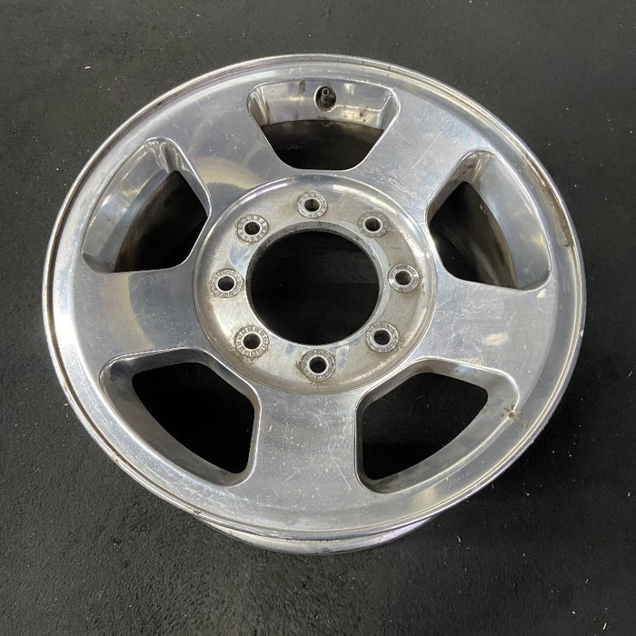 17" FORD F250SD PICKUP 05-07 17x7.5 SRW 5 spoke aluminum polished Original OEM Wheel Rim
