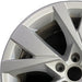 18" ATLAS CROSS SPORT 20-22 18x8 silver Original OEM Wheel Rim - Angle View