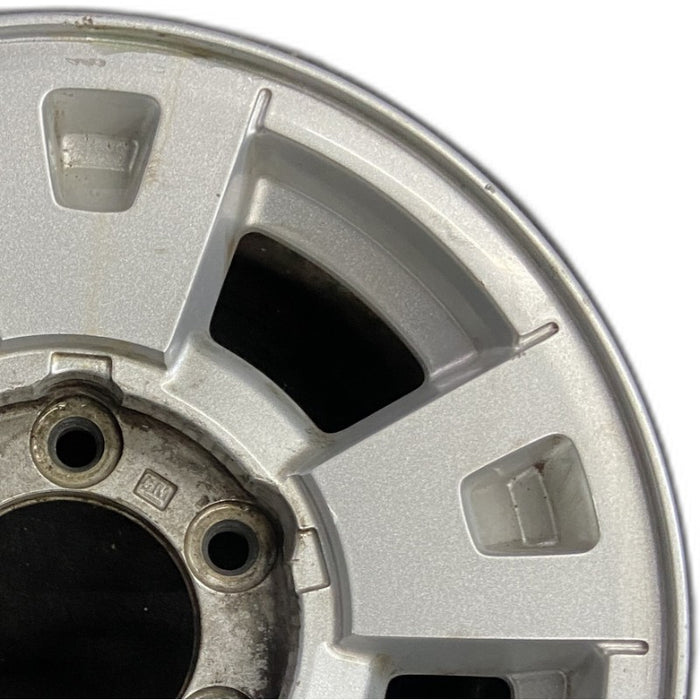 15" CANYON 04-05 15x7 opt N90 5 spoke opt N90 Original OEM Wheel Rim - Side Profile