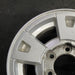 15" CANYON 04-05 15x7 opt N90 5 spoke opt N90 Original OEM Wheel Rim - Side Profile