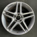 18" MERCEDES CLA-CLASS 14-16 117 Type, CLA45, 18x8, Original OEM Wheel Rim - Angle View