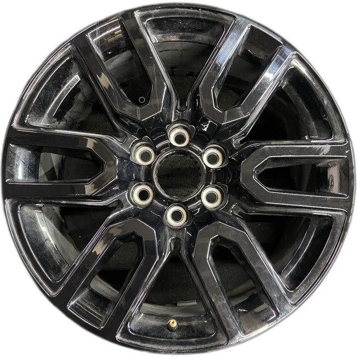 20" SIERRA 1500 PICKUP 19 20x9 12 spoke opt RD3 Original OEM Wheel Rim - Front View