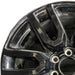 20" SIERRA 1500 PICKUP 19 20x9 12 spoke opt RD3 Original OEM Wheel Rim - Angle View