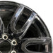 20" SIERRA 1500 PICKUP 19 20x9 12 spoke opt RD3 Original OEM Wheel Rim - Side Profile