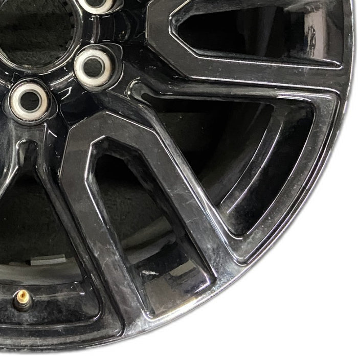 20" SIERRA 1500 PICKUP 19 20x9 12 spoke opt RD3 Original OEM Wheel Rim - Close-Up Detail