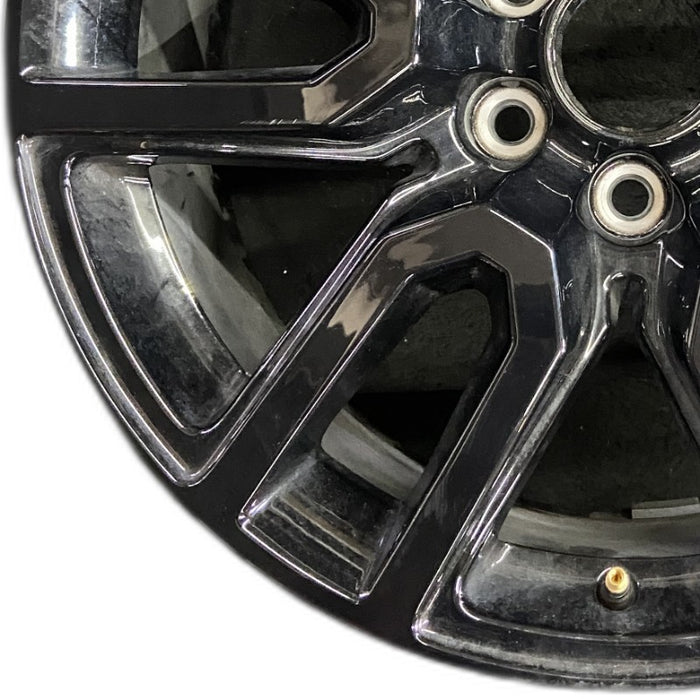 20" SIERRA 1500 PICKUP 19 20x9 12 spoke opt RD3 Original OEM Wheel Rim - Back View