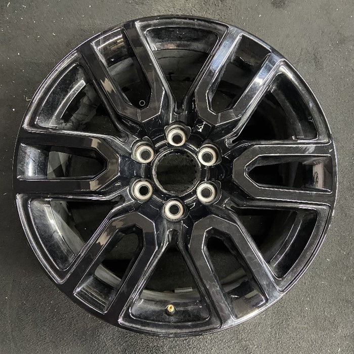 20" SIERRA 1500 PICKUP 19 20x9 12 spoke opt RD3 Original OEM Wheel Rim - Front View
