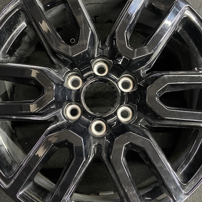 20" SIERRA 1500 PICKUP 19 20x9 12 spoke opt RD3 Original OEM Wheel Rim - Angle View