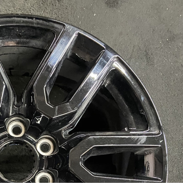 20" SIERRA 1500 PICKUP 19 20x9 12 spoke opt RD3 Original OEM Wheel Rim - Close-Up Detail