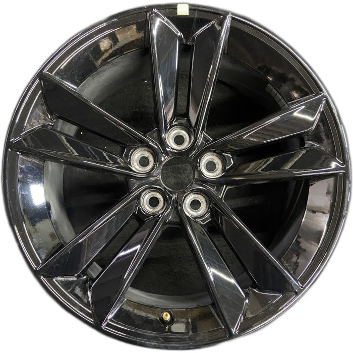 18" MUSTANG 24 18x8.5 5 split spoke Original OEM Wheel Rim - Front View
