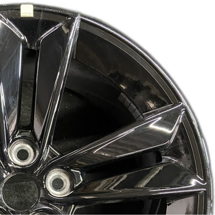 18" MUSTANG 24 18x8.5 5 split spoke Original OEM Wheel Rim - Side Profile