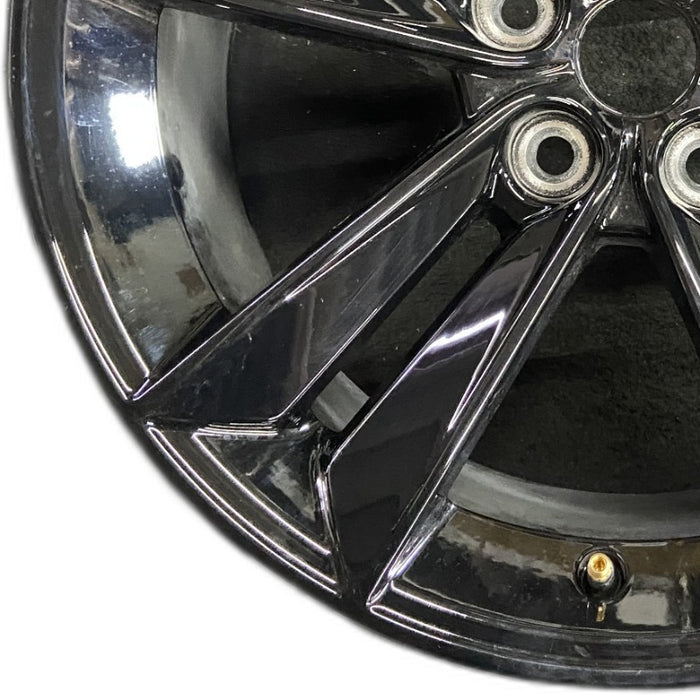 18" MUSTANG 24 18x8.5 5 split spoke Original OEM Wheel Rim - Back View