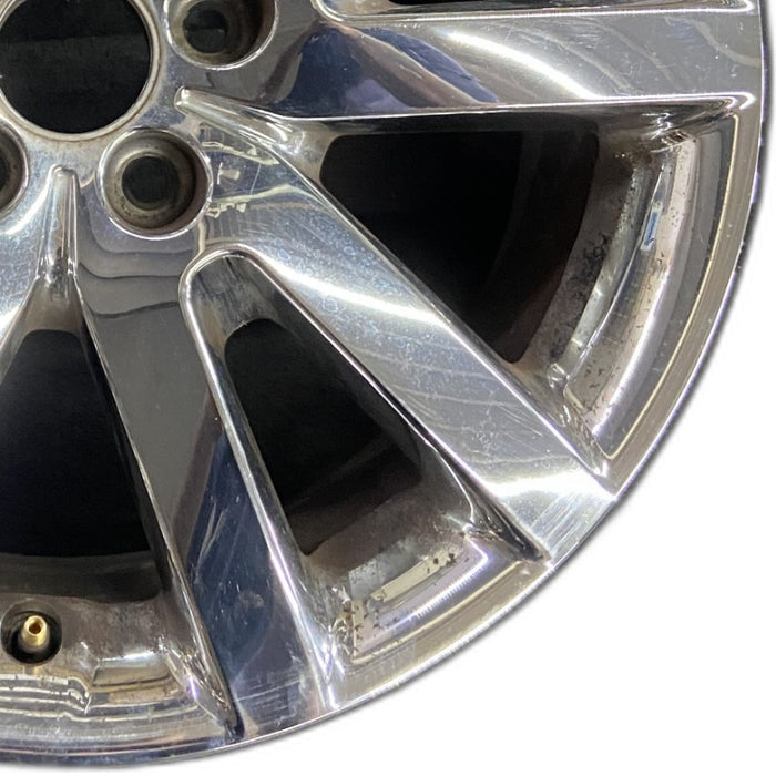 18" EDGE 11-14 18x8 aluminum TPMS 10 spoke chrome clad Original OEM Wheel Rim