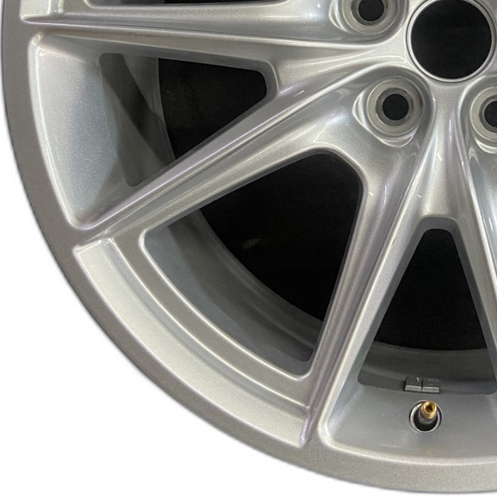 19" MUSTANG 24 19x8.5 5 spoke V spoke Original OEM Wheel Rim - Back View