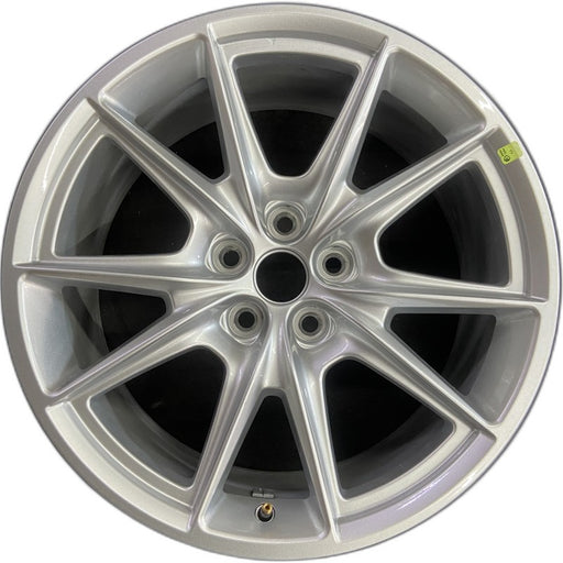19" MUSTANG 24 19x8.5 5 spoke V spoke Original OEM Wheel Rim - Front View