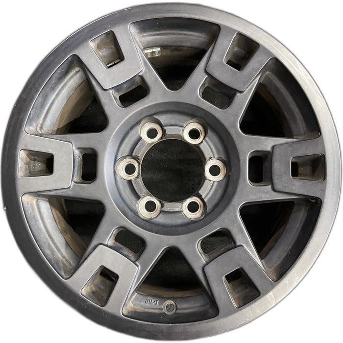 17" 4 RUNNER 15-23 17x7 alloy 6 spoke slotted spoke TRD Pro black Original OEM Wheel Rim