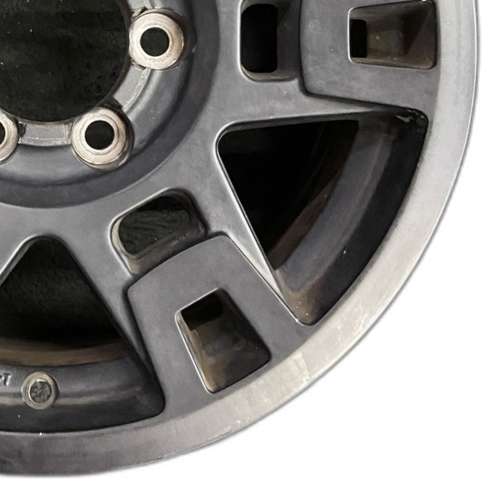 17" 4 RUNNER 15-23 17x7 alloy 6 spoke slotted spoke TRD Pro black Original OEM Wheel Rim