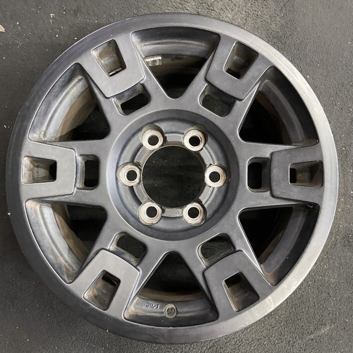 17" 4 RUNNER 15-23 17x7 alloy 6 spoke slotted spoke TRD Pro black Original OEM Wheel Rim