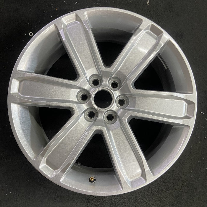 20" ACADIA 17 VIN Z 11th digit 20x8 6 spoke opt SKL Original OEM Wheel Rim - Front View