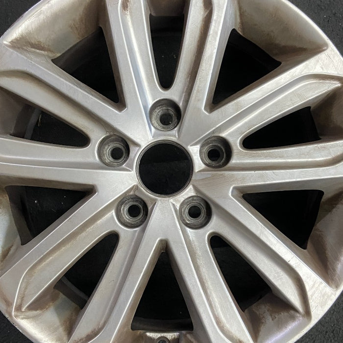16" ELANTRA 14-16 16x6.5 alloy Sdn 10 spoke w/o machined face; w/o Original OEM Wheel Rim