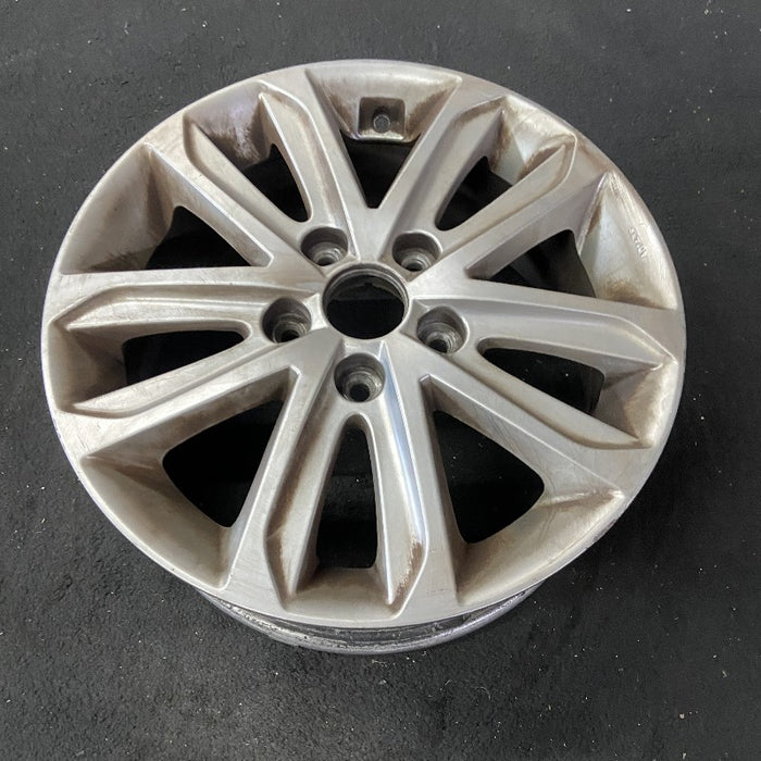 16" ELANTRA 14-16 16x6.5 alloy Sdn 10 spoke w/o machined face; w/o Original OEM Wheel Rim