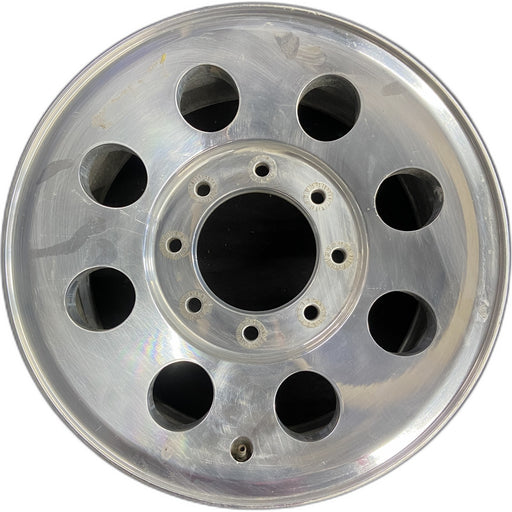 17" FORD F250SD PICKUP 05-07 17x7.5 , 8 round holes Original OEM Wheel Rim - Front View