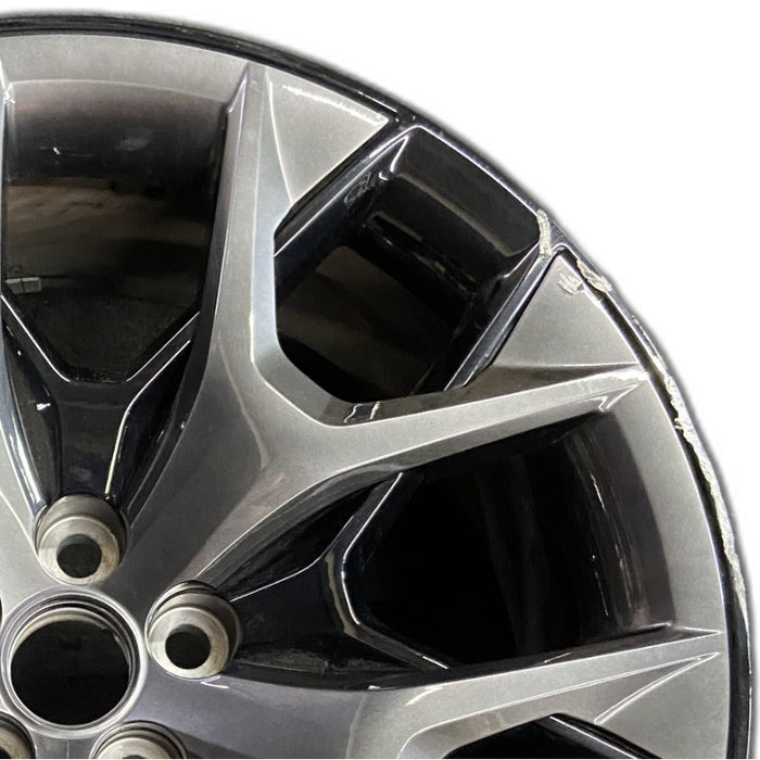 22" TX500h 24 22x9 5 Y spoke dark gray Original OEM Wheel Rim
