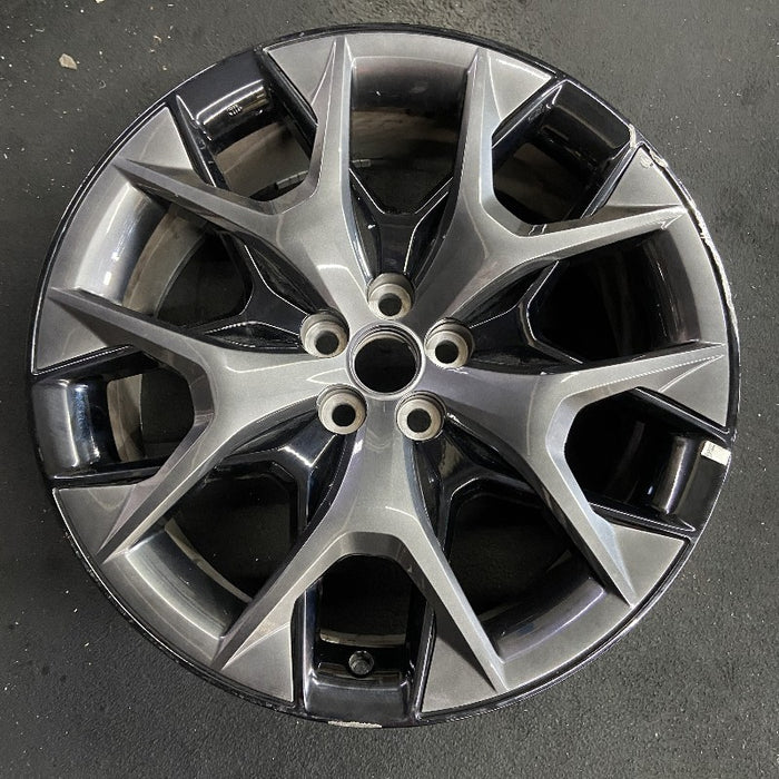 22" TX500h 24 22x9 5 Y spoke dark gray Original OEM Wheel Rim