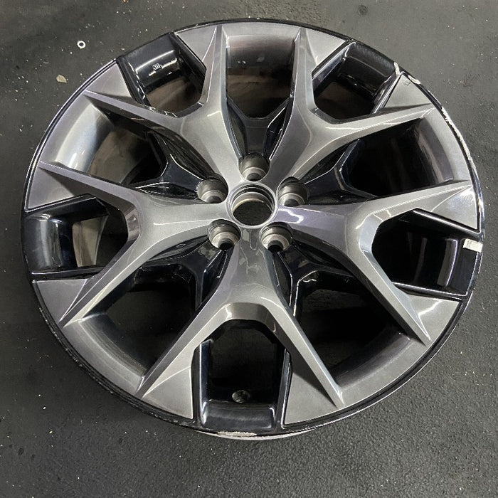 22" TX500h 24 22x9 5 Y spoke dark gray Original OEM Wheel Rim