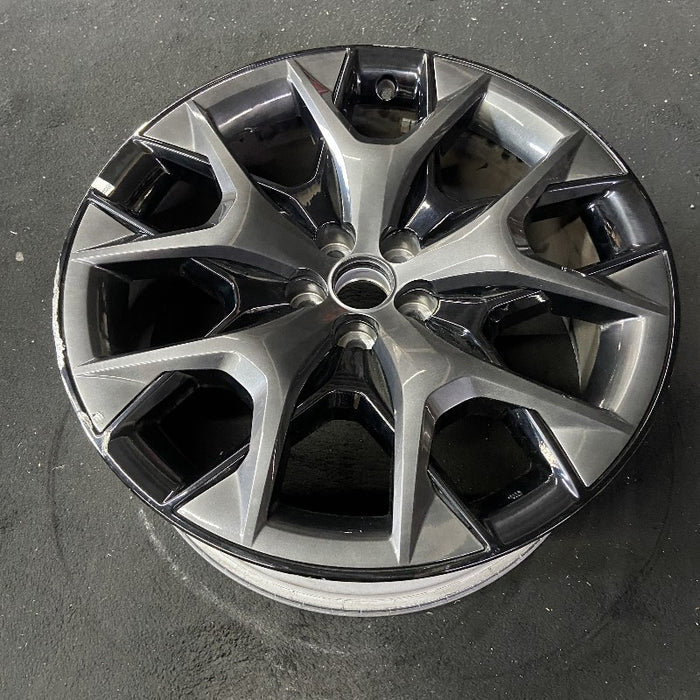 22" TX500h 24 22x9 5 Y spoke dark gray Original OEM Wheel Rim