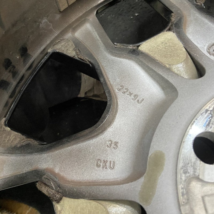 22" TX500h 24 22x9 5 Y spoke dark gray Original OEM Wheel Rim