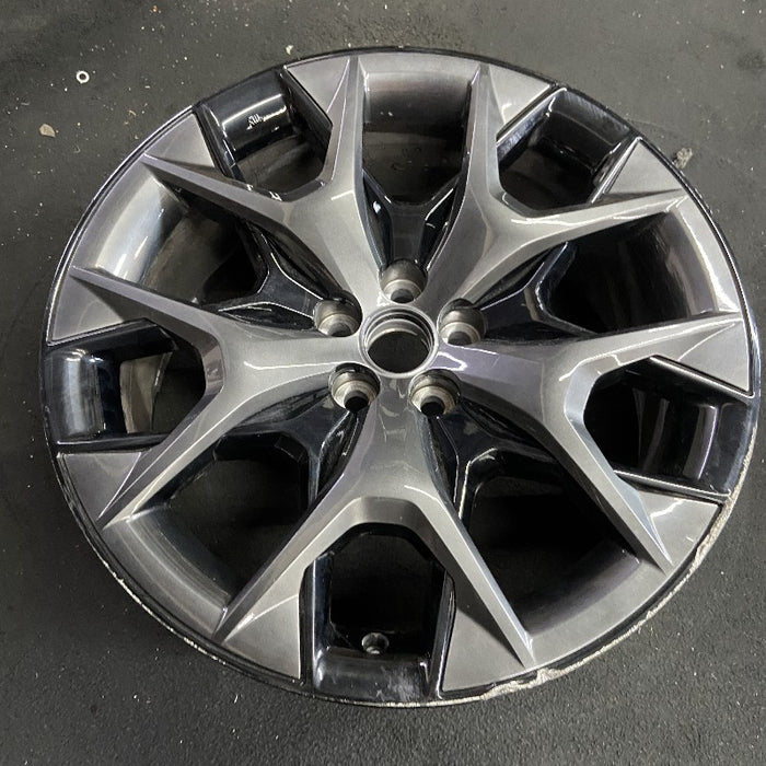 22" TX500h 24 22x9 5 Y spoke dark gray Original OEM Wheel Rim