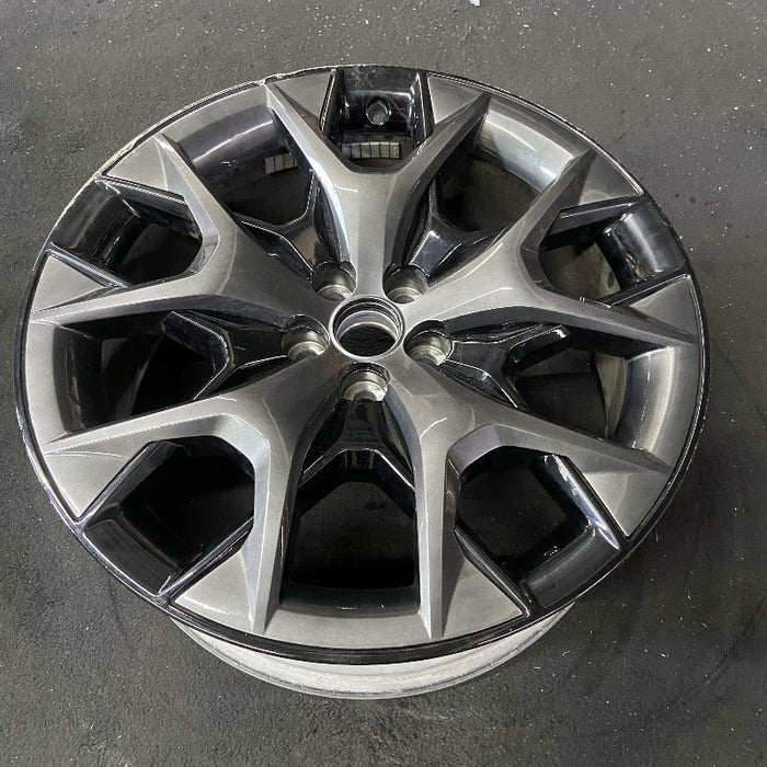 22" TX500h 24 22x9 5 Y spoke dark gray Original OEM Wheel Rim